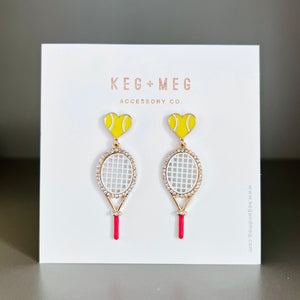 Tennis Time Earrings