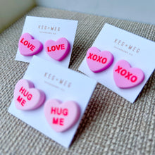 Load image into Gallery viewer, Conversation Heart Studs
