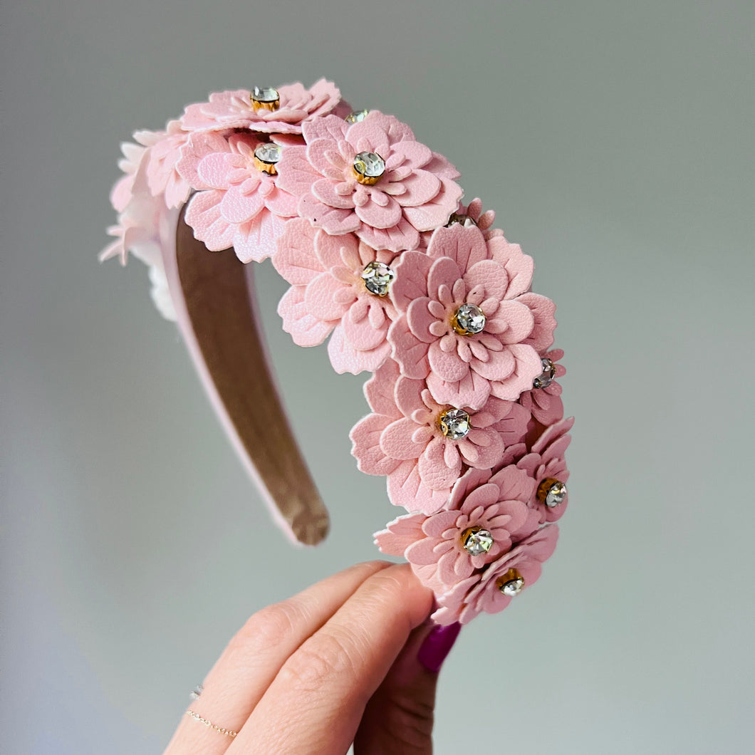 Floral Appliqué Headband