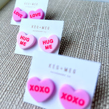 Load image into Gallery viewer, Conversation Heart Studs
