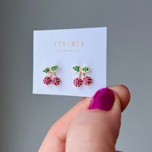 Load image into Gallery viewer, Cheery Cherry Earrings
