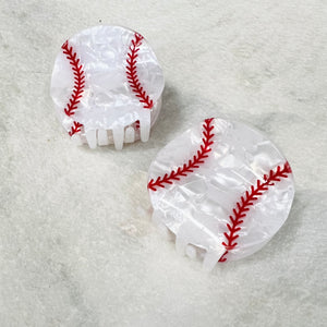 Baseball Hair Clip