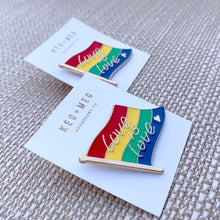 Load image into Gallery viewer, Equality Flag Pin
