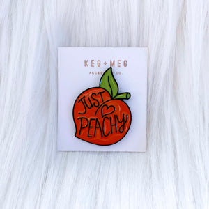 Just Peachy Pin