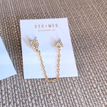 Load image into Gallery viewer, Bow + Arrow Earring
