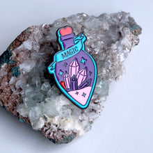 Load image into Gallery viewer, Crystals Are Magic Pin
