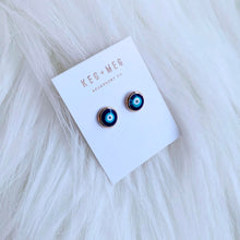 Load image into Gallery viewer, Mini Evil Eye Studs
