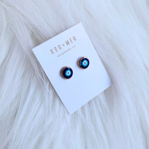 Mini Evil Eye Studs
