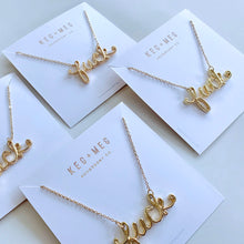 Load image into Gallery viewer, Gold F*ck Necklace
