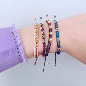 Spring Woven Bracelets