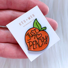Load image into Gallery viewer, Just Peachy Pin
