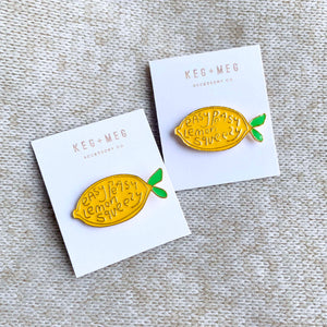 Lemon Squeezy Pin