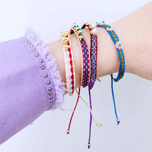 Spring Woven Bracelets