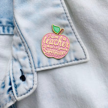 Load image into Gallery viewer, Teacher Superpower Pin
