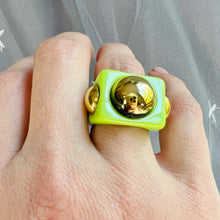 Load image into Gallery viewer, Acrylic Block Rings
