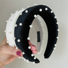 Load image into Gallery viewer, Plush Pearl Headband
