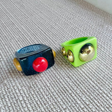 Load image into Gallery viewer, Acrylic Block Rings
