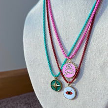 Load image into Gallery viewer, Enamel Disc Pendant
