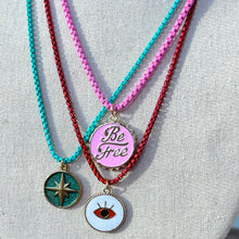 Load image into Gallery viewer, Enamel Disc Pendant
