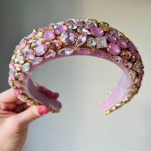 Pink Crystal Crown