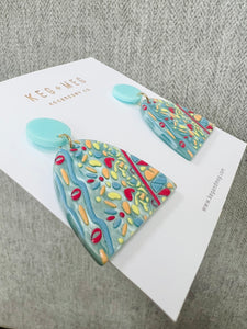 Artsy Acrylic Drop Earrings