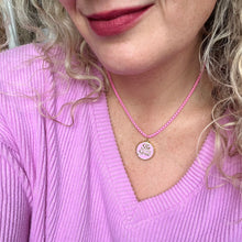 Load image into Gallery viewer, Enamel Disc Pendant

