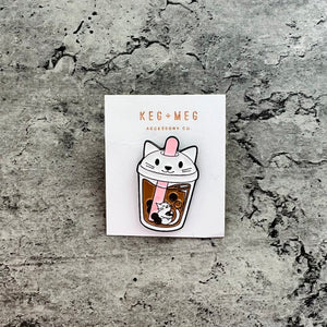 Boba Enamel Pin