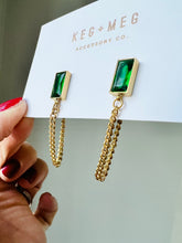 Load image into Gallery viewer, Emerald City Earrings
