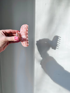 Pink Pearl Hair Clip