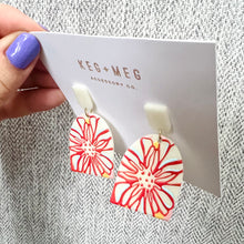 Load image into Gallery viewer, Artsy Acrylic Drop Earrings
