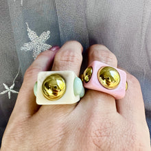 Load image into Gallery viewer, Acrylic Block Rings
