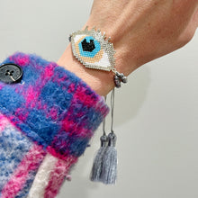 Load image into Gallery viewer, Protective Eye Beaded Bracelet
