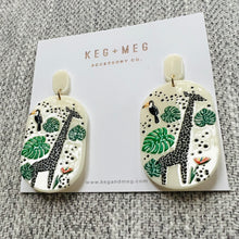 Load image into Gallery viewer, Artsy Acrylic Drop Earrings
