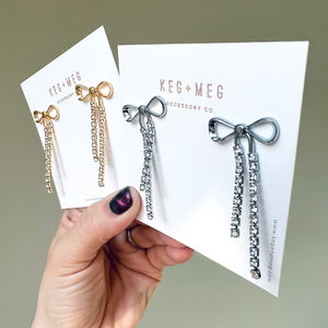 Perfect Bow Earrings