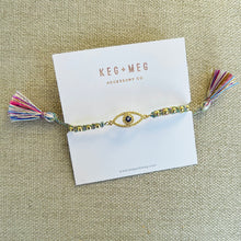Load image into Gallery viewer, Whimsical Evil Eye Bracelet
