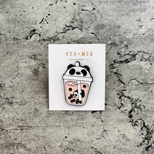 Load image into Gallery viewer, Boba Enamel Pin
