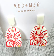 Load image into Gallery viewer, Artsy Acrylic Drop Earrings
