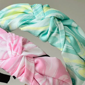 Marbled Knotted Headband