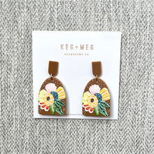 Load image into Gallery viewer, Artsy Acrylic Drop Earrings
