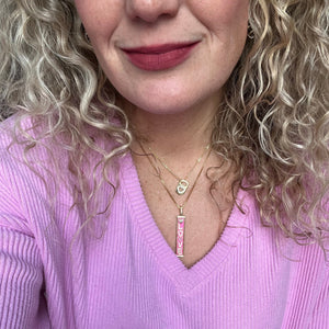 Pull Tab Heart Necklace