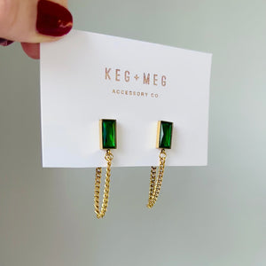 Emerald City Earrings