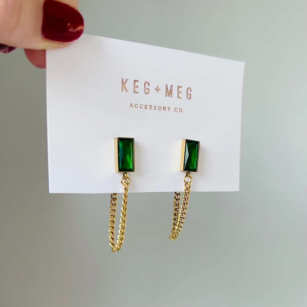 Emerald City Earrings