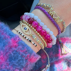 Whimsical Evil Eye Bracelet